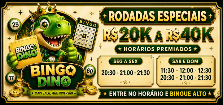 Rodadas especiais de 20 a 40 mil